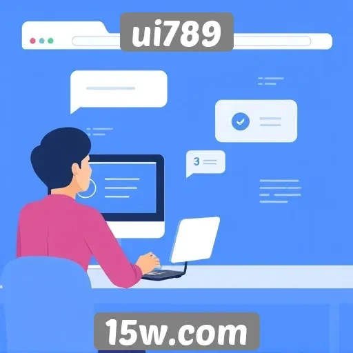 experiência de usuário no site ui789 em análise